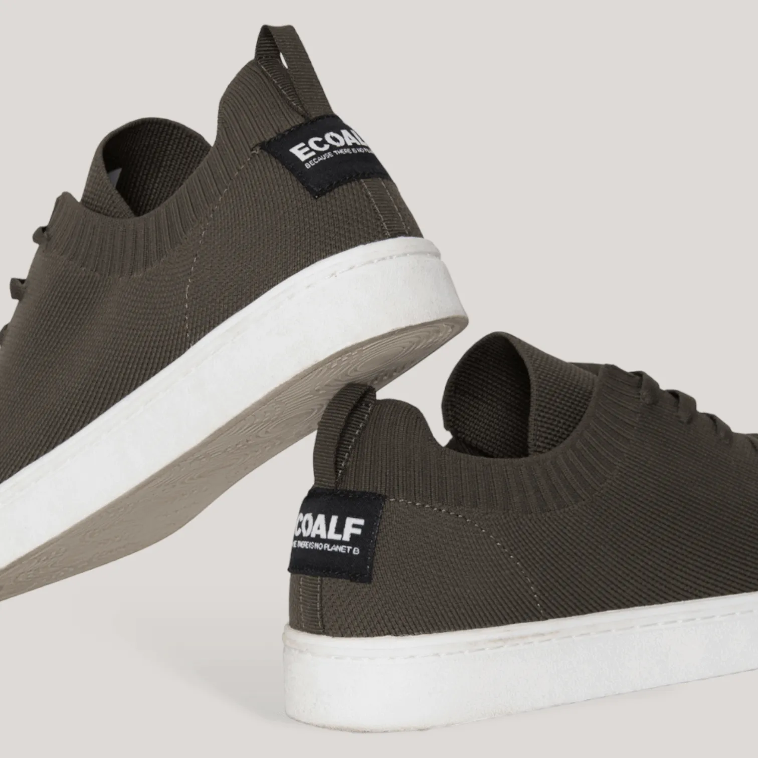 Sandford Knitted Sneakers - Khaki | Men's