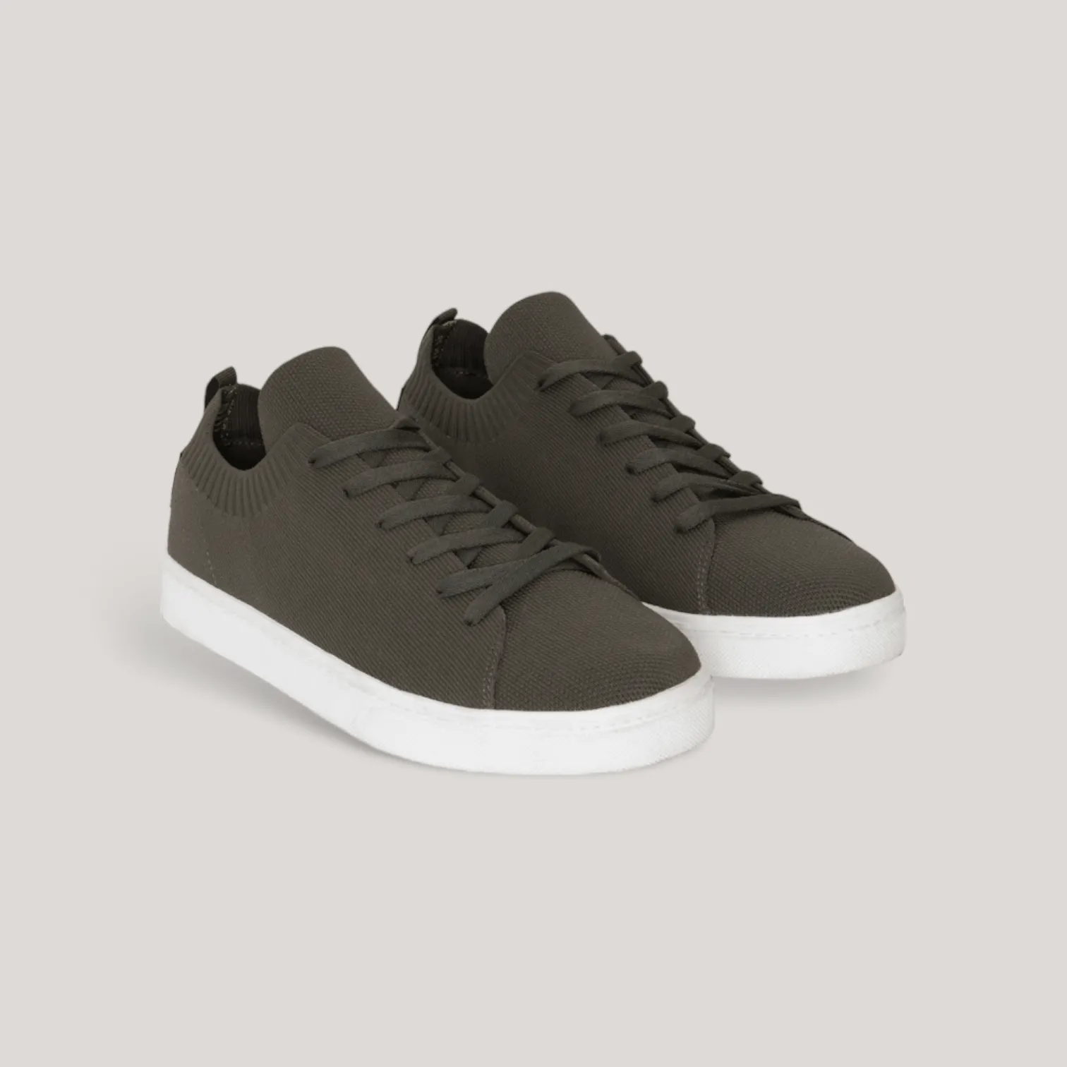 Sandford Knitted Sneakers - Khaki | Men's