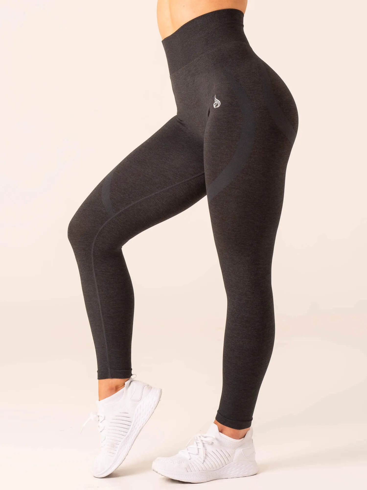 Sculpt Seamless Leggings - Black Marl