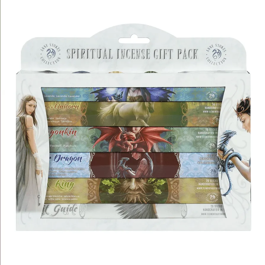 Spiritual Incense Stick Gift Pack by Anne Stokes