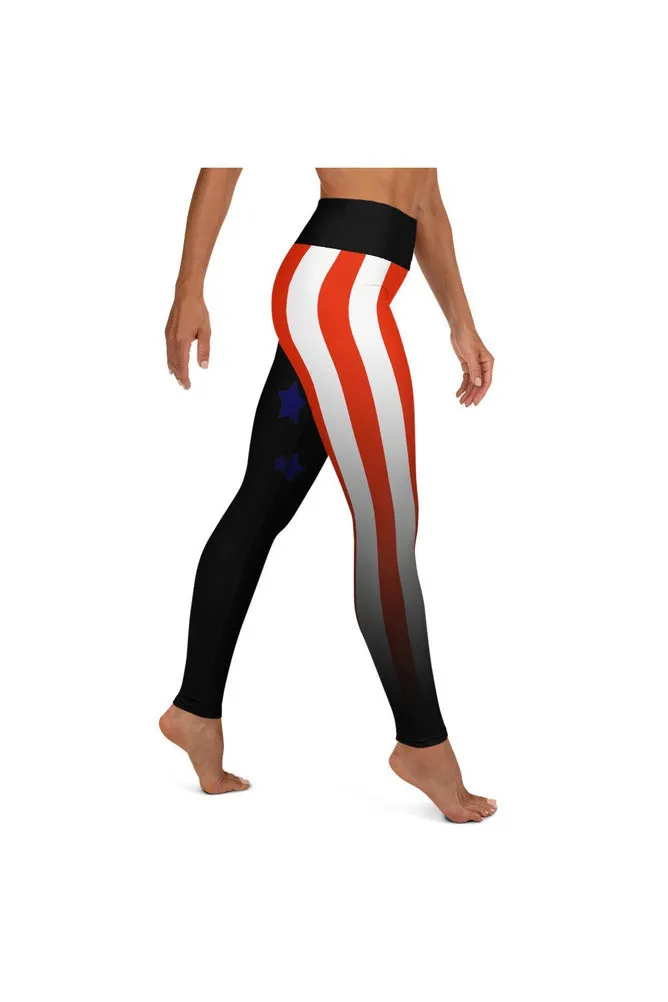 Star Spangled Fierce Yoga Leggings