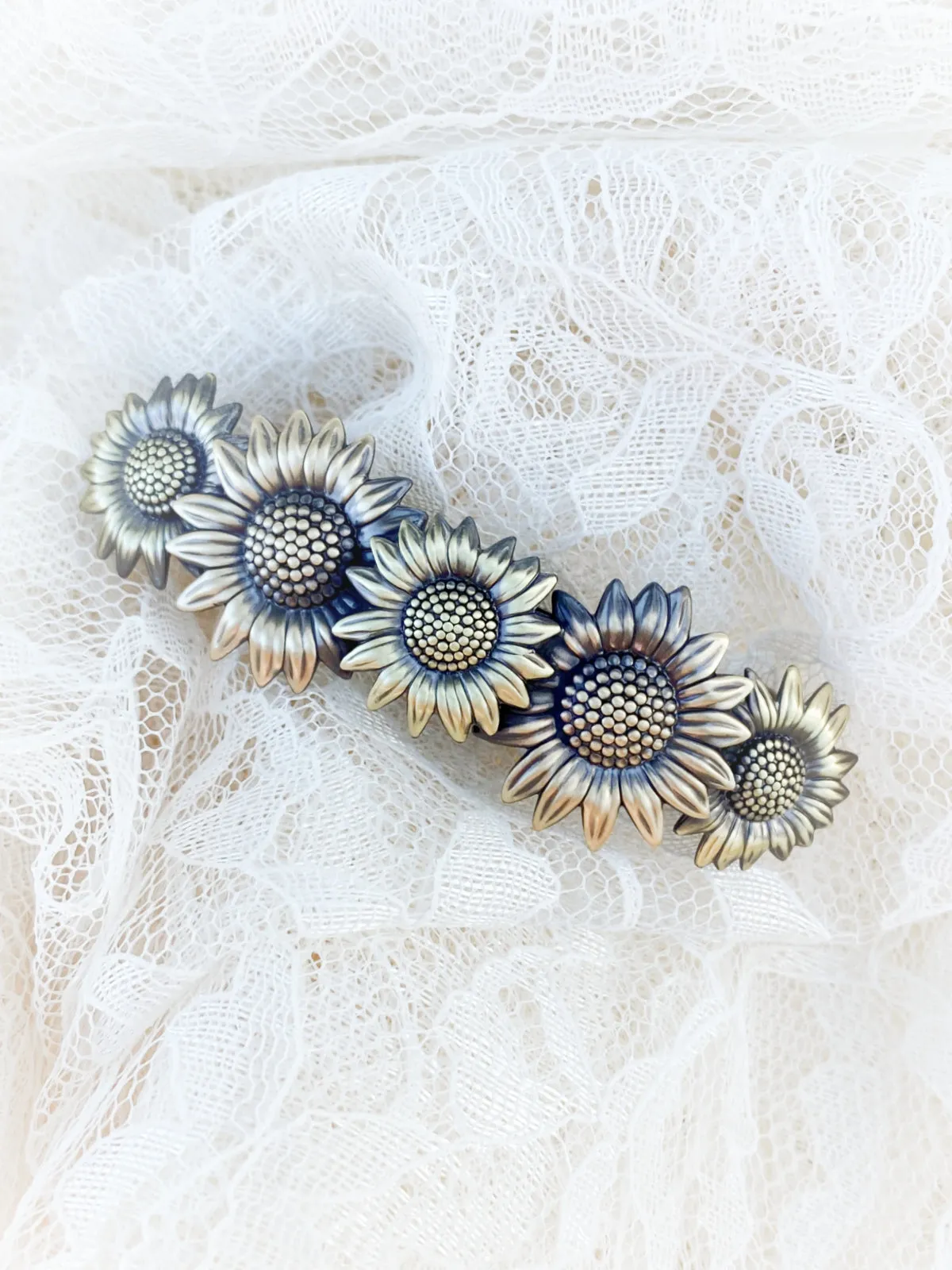 Sunflower Garden Barrette