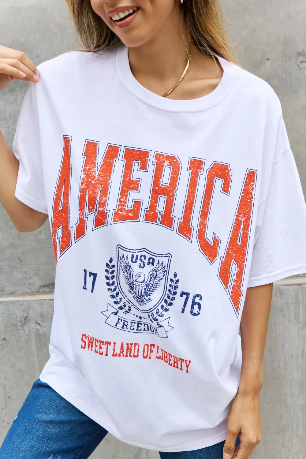 Sweet Claire America:Sweet Land Of Liberty Graphic T-Shirt