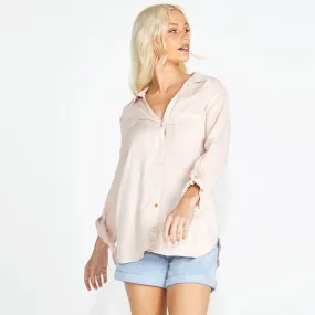 Taylor Long Sleeve Shirt - Blush