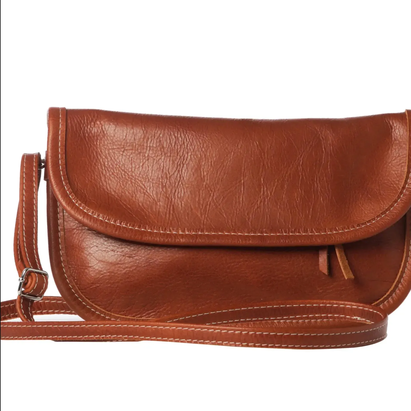 Trixie Leather Crossbody or Hip Bag by Vicki Jean