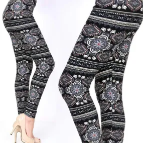 Wicked Soft Moonflower Romance OS Leggings