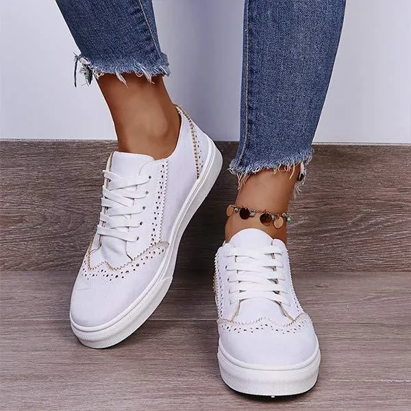 Women'S Casual Lace-Up Fashion Casual Shoes 69892607C