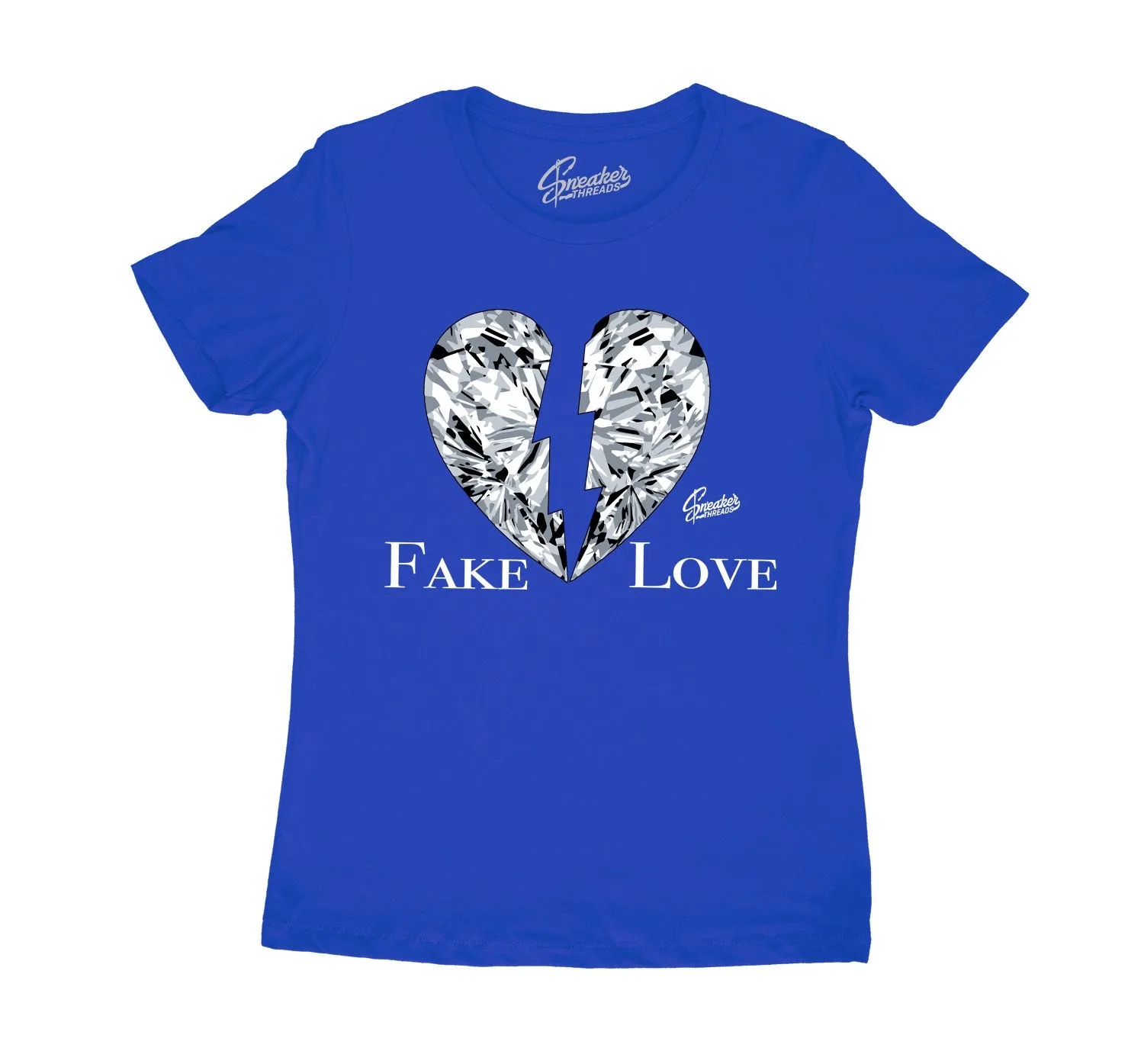 Womens - Racer Blue 3 Love Shirt